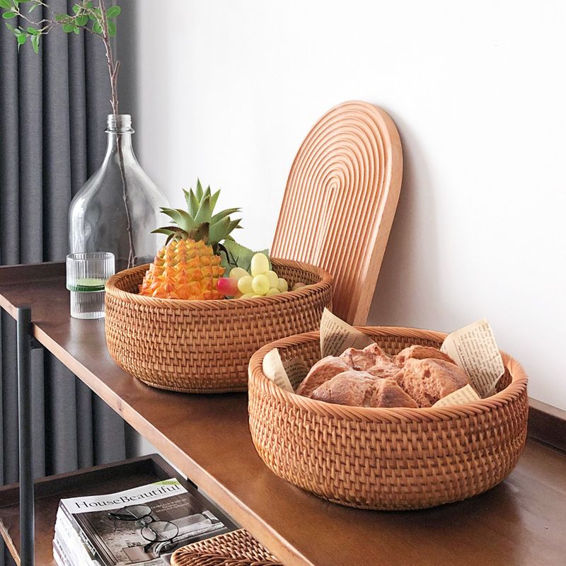 Vietnamese rattan fruit basket - Food Snacks With Fiber のレビューと価格