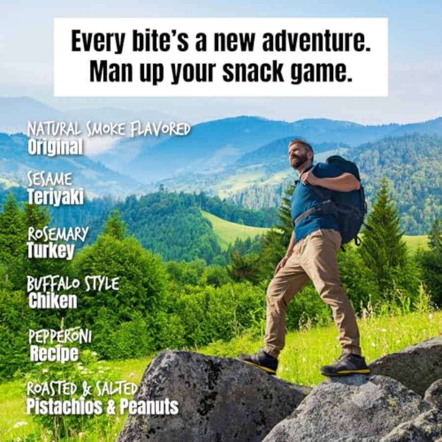 Manly Munch Box Jerky Gift Box - Jerky Beef Pack のレビューと価格