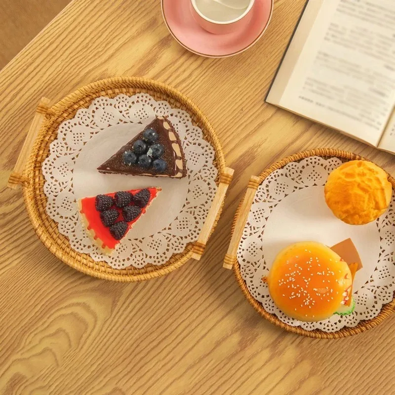 Rural Style Rattan Storage Bas - Food Snacks With Fiber のレビューと価格