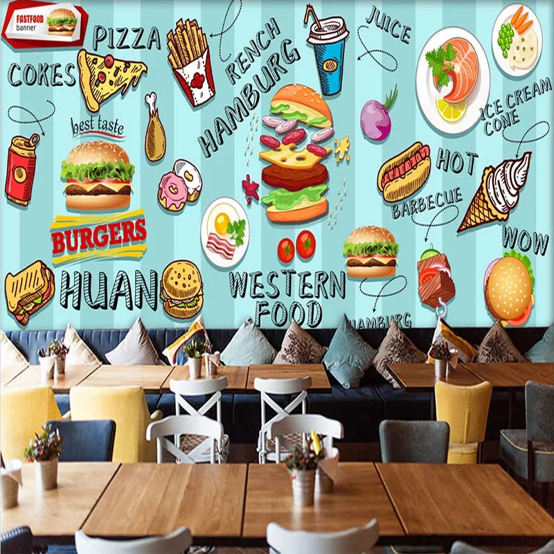 Custom 3D Wallpaper Hand-paint - Food Snacks With Fiber のレビューと価格