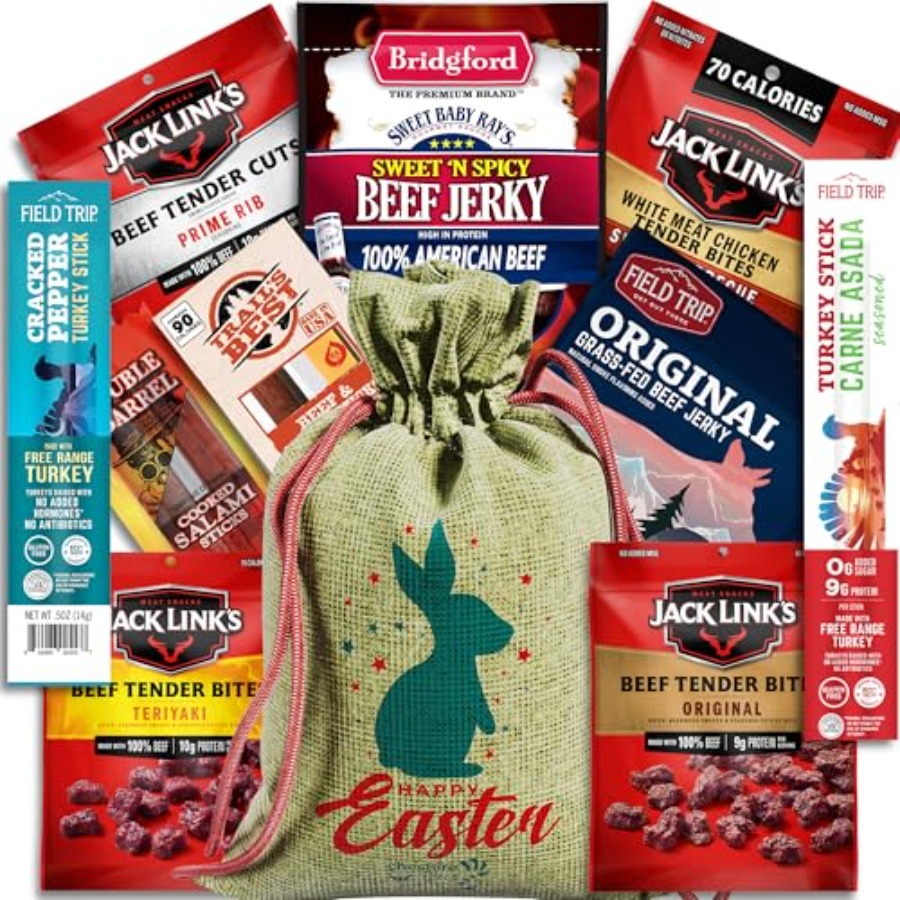 Beef Jerky Easter Basket For M - Jerky Beef Pack のレビューと価格