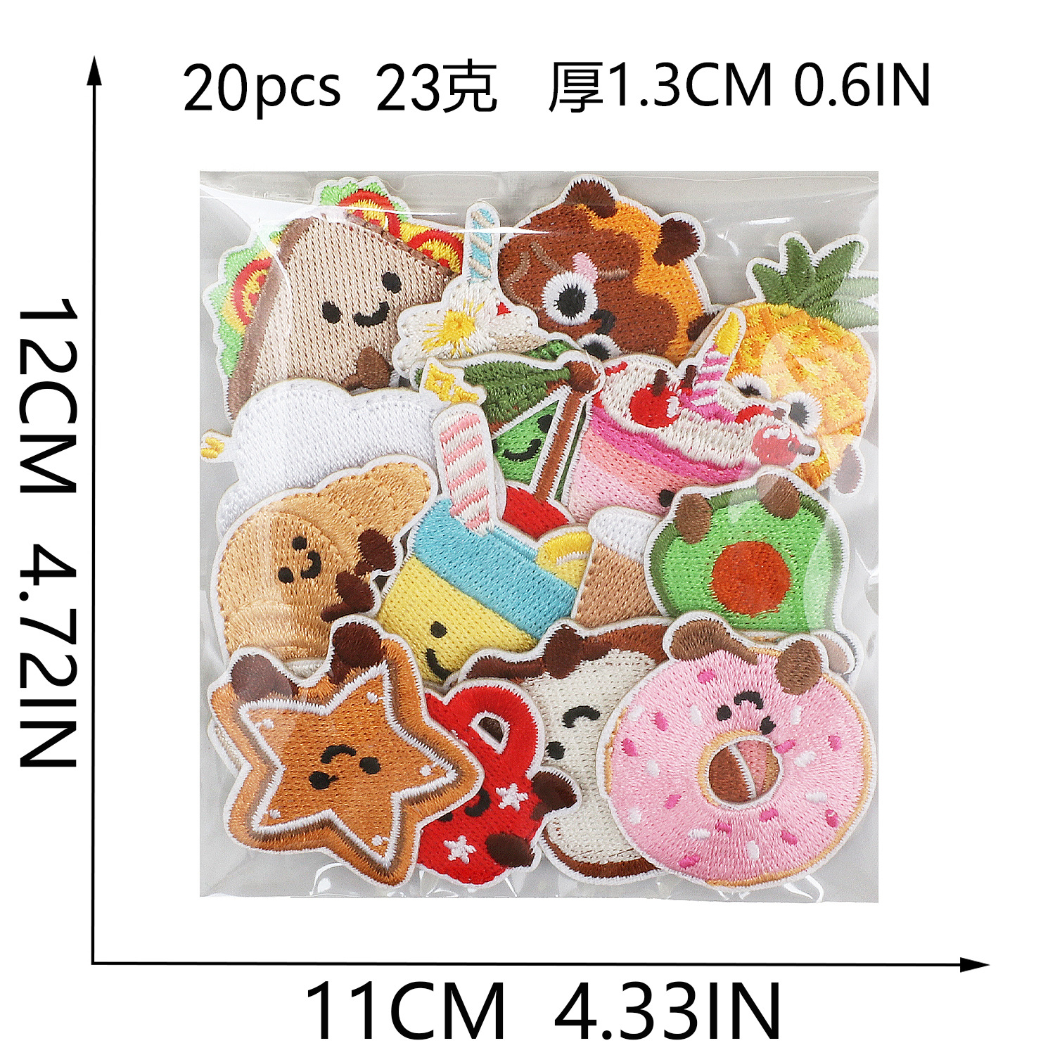 10 Pcs Snack Food Milk Tea Emb - Food Snacks Pictures のレビューと価格