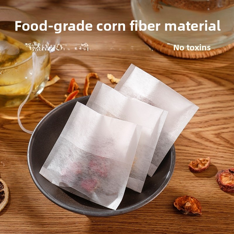 Disposable Corn Fiber Tea Bag  - Food Snacks With Fiber のレビューと価格