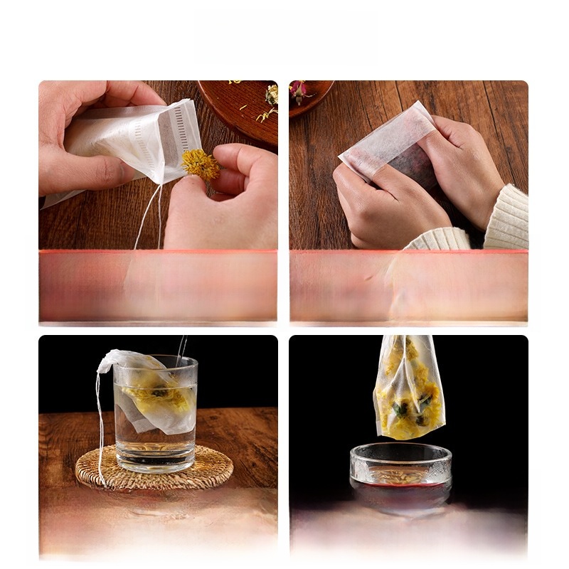 Disposable Corn Fiber Tea Bag  - Food Snacks With Fiber のレビューと価格