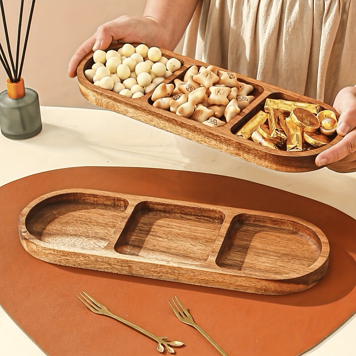 Acacia Wood Multipurpose Food  - Food Snacks In Japan のレビューと価格