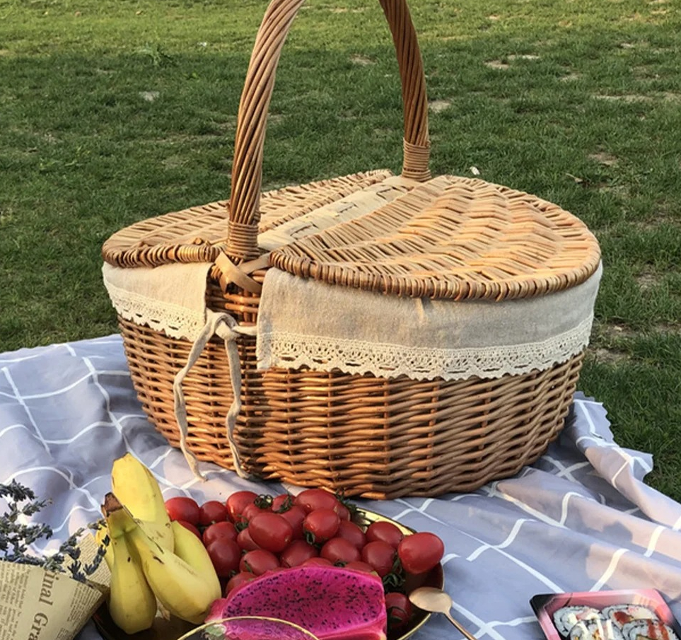 Multi-Function Hand-Woven Bask - Food Snacks With Fiber のレビューと価格