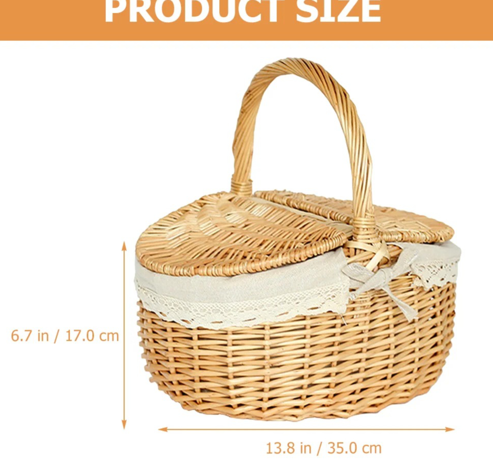 Multi-Function Hand-Woven Bask - Food Snacks With Fiber のレビューと価格