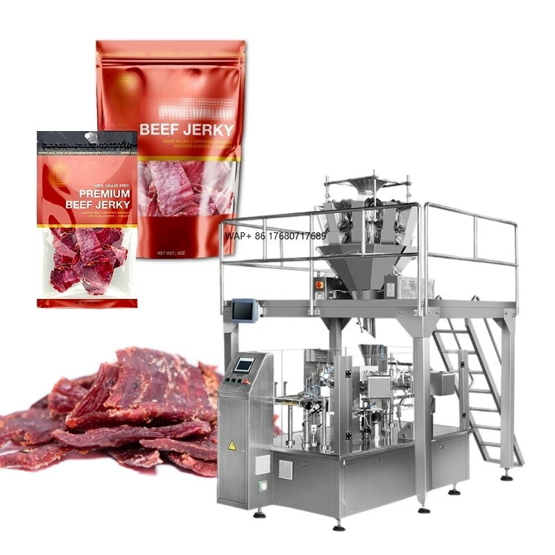 Automatic Standing up Pouch Zi - Jerky Beef Pack のレビューと価格