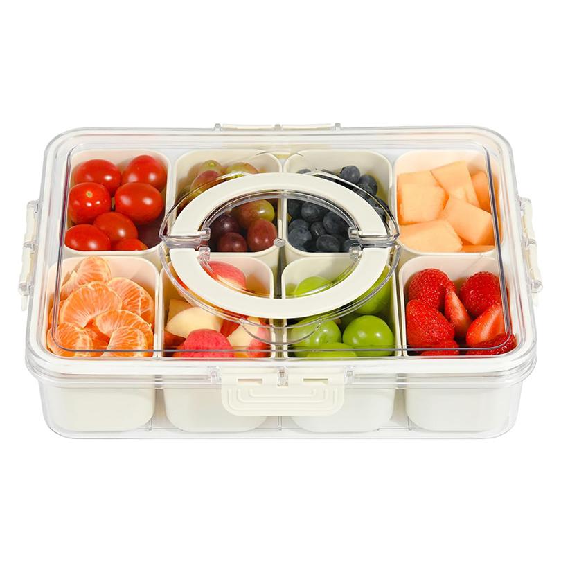 8 Grids Divided Serving Tray S - Food Snacks In Japan のレビューと価格