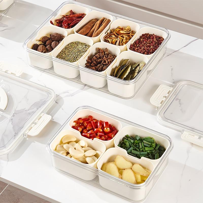 8 Grids Divided Serving Tray S - Food Snacks In Japan のレビューと価格