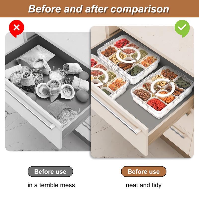 8 Grids Divided Serving Tray S - Food Snacks In Japan のレビューと価格