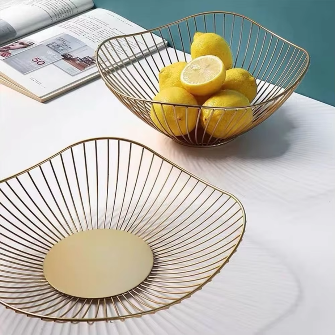 Metal Fruit Basket Simple Frui - Food Snacks With Fiber のレビューと価格