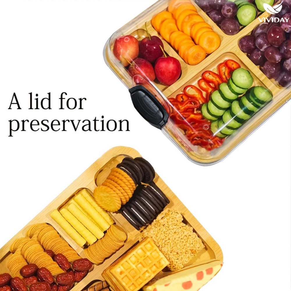 Wooden Partitioned Snack Tray  - Food Snacks In Japan のレビューと価格